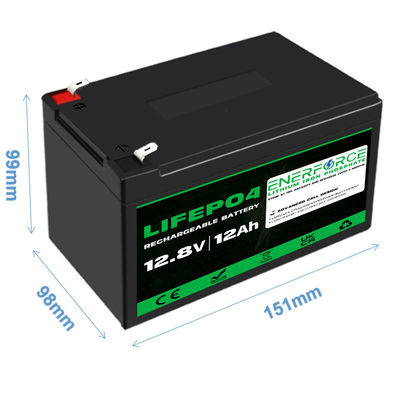 Συσκευή μπαταρίας 12V 12Ah LiFePO4 με BMS για κουρευτή γρασίδι UPS Scooter
