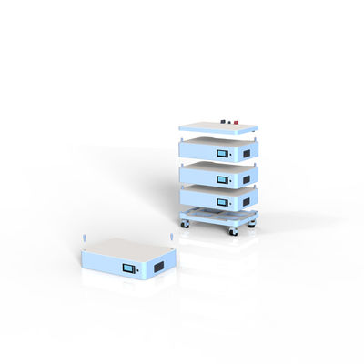 51.2V 10KW LFP Stackable Lithium Battery υψηλής απόδοσης για συστήματα ηλιακής ενέργειας
