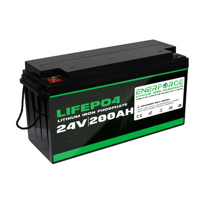 OEM 24V LiFePO4 μπαταρία 200ah 37kg 48KW LFP μπαταρία για ηλιακή ενέργεια