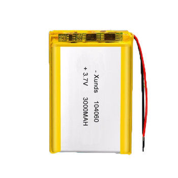 Η μπαταρία LIPO 3.7V 480mAh 800 Cycle 762924P-1S1P