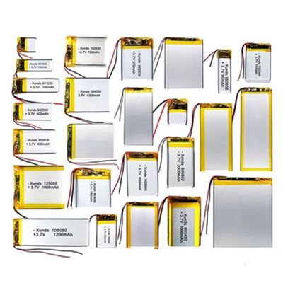Η μπαταρία LIPO 3.7V 480mAh 800 Cycle 762924P-1S1P