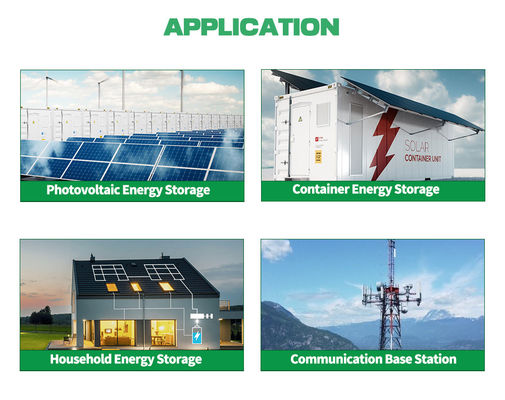 51.2V 5.12KWh Ρακ μουντ μπαταρία λιθίου υψηλής απόδοσης 6000 κύκλος 38KG