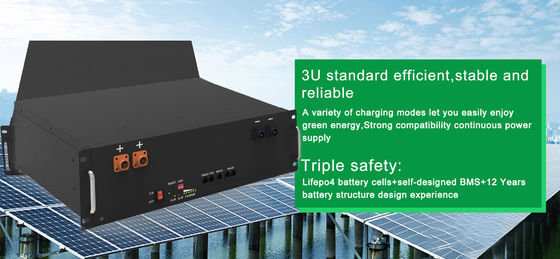 Υψηλής απόδοσης μπαταρία 51.2V 5.12KWh με 6000 κύκλους