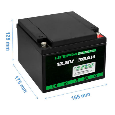 Ανανεώσιμη μπαταρία LiFePO4 12V 30Ah για ηλεκτρικά εργαλεία και συσκευές αναψυχής