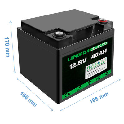 OEM 12V LiFePO4 μπαταρία 42Ah για ηλιακό σύστημα φορτηγό γκολφ καροτσάκι και αναπηρικές καρέκλες