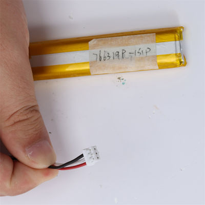 OEM 28g LIPO μπαταρία πολυμερούς λιθίου 3.7V 1050mAh Για βιομηχανική χρήση
