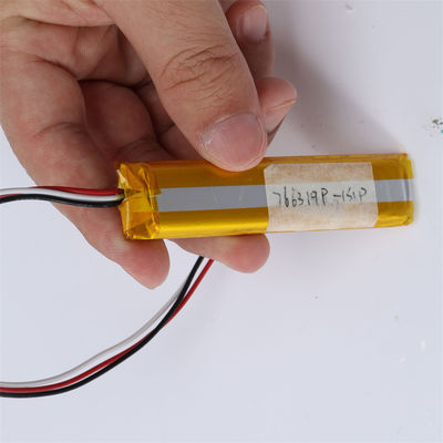 OEM 28g LIPO μπαταρία πολυμερούς λιθίου 3.7V 1050mAh Για βιομηχανική χρήση