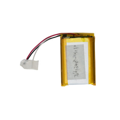 Ανανεώσιμη μπαταρία πολυμερούς λιθίου LIPO 3.7V 1350mAh για βιομηχανική χρήση