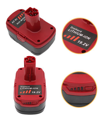 Τεχνικός τρυπάνι μπαταρία ιόντων λιθίου 19.2V 4000mAh Για Τεχνικός ηλεκτρικό εργαλείο