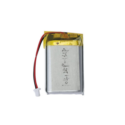 OEM LIPO επαναφορτιζόμενη μπαταρία πολυμερούς ιόντων λιθίου 3.7V 1100mAh 800 Cycle Life