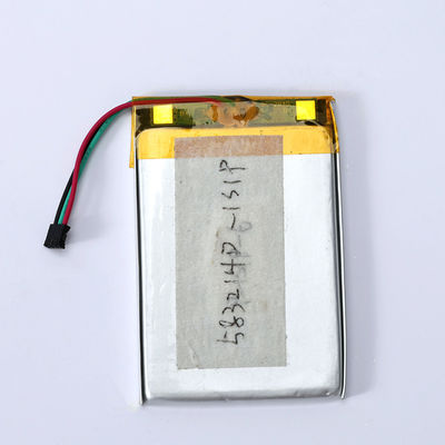 3.7V 230mAh φορητή φορητή μπαταρία LiPo για καταναλωτικά ηλεκτρονικά