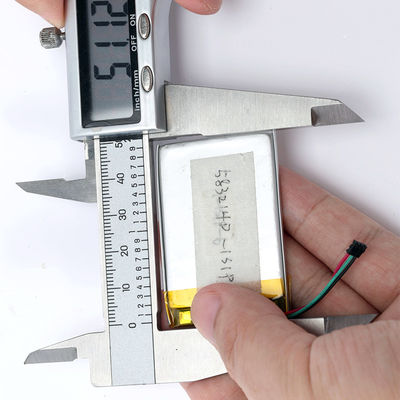 3.7V 230mAh φορητή φορητή μπαταρία LiPo για καταναλωτικά ηλεκτρονικά