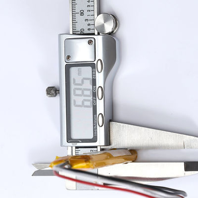 Lipo 3.7 V Lithium Polymer επαναφορτιζόμενη μπαταρία 1050mAh για καταναλωτικά ηλεκτρονικά