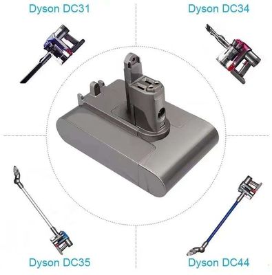 22.2V 2000mAh ηλεκτρικό εργαλείο μπαταρία ιόντων λιθίου μπαταρία αντικατάστασης Dyson DC34