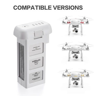 15.2V 4480Mah Drone Lipo αντικατάσταση μπαταρίας για DJI Phantom 3