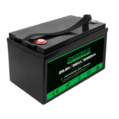 Λιθιοφωσφορική μπαταρία LFP 24V 50Ah Lifepo4 μπαταρία για κάρο γκολφ και βάρκα