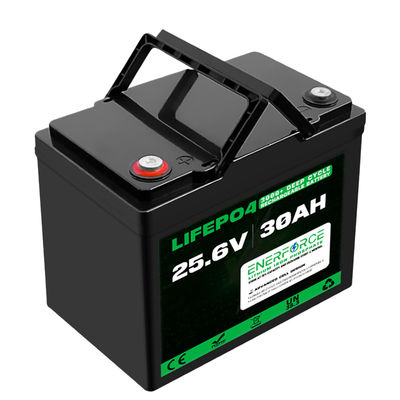 30AH 24V Λιθιοφωσφορική μπαταρία για Ebike Scooter Go Kart Fun Cart