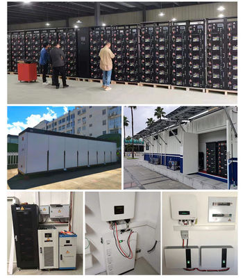 15kW 48 Volt 300Ah Λιθιοηλεκτρική μπαταρία 6000 κύκλους Στον τοίχο στο σπίτι Ηλιακή μπαταρία