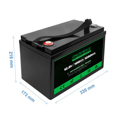 Enerforce 12V 100Ah Lifepo4 Συσκευή μπαταρίας επαναφορτιζόμενη για οικιακό ηλιακό σύστημα αποθήκευσης