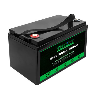 Enerforce 12V 100Ah Lifepo4 Συσκευή μπαταρίας επαναφορτιζόμενη για οικιακό ηλιακό σύστημα αποθήκευσης
