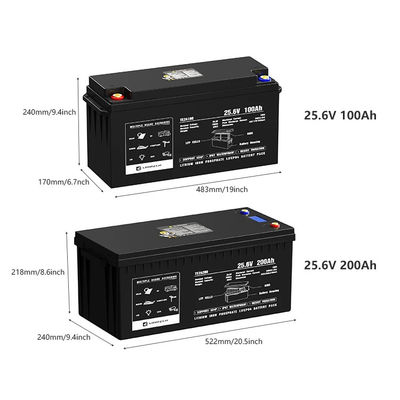 12v 24v 100ah 120ah 200ah 300ah Lifepo4 Bluetooth μπαταρία φωσφορικού σιδήρου μπαταρία 100 Kwh Lithium Pack με Bluetooth